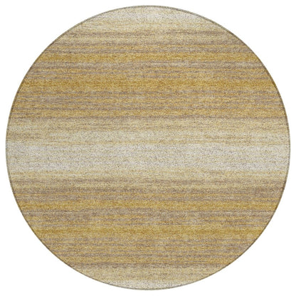 LOOMLAN Rugs Nira Gold Washable Indoor-Outdoor Rug