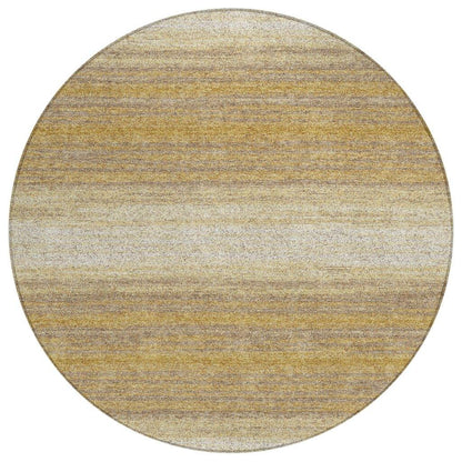 LOOMLAN Rugs Nira Gold Washable Indoor-Outdoor Rug