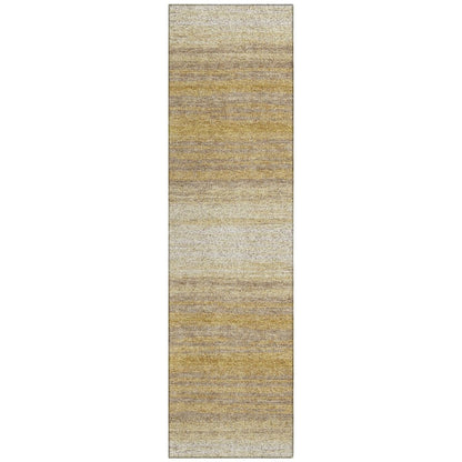 LOOMLAN Rugs Nira Gold Washable Indoor-Outdoor Rug