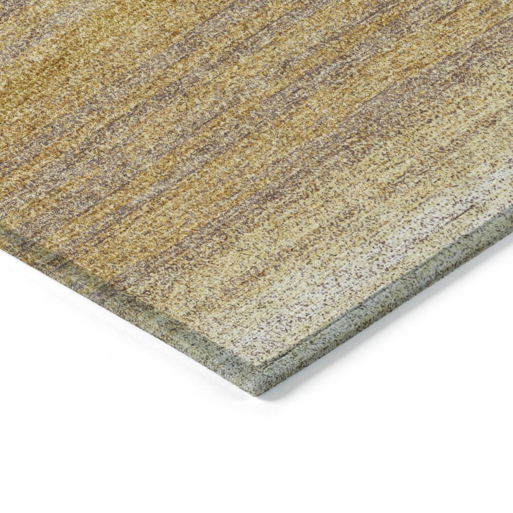 LOOMLAN Rugs Nira Gold Washable Indoor-Outdoor Rug