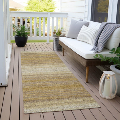 LOOMLAN Rugs Nira Gold Washable Indoor-Outdoor Rug