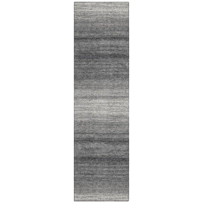 LOOMLAN Rugs Nira Gray Washable Indoor-Outdoor Rug