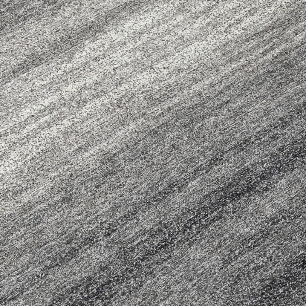 LOOMLAN Rugs Nira Gray Washable Indoor-Outdoor Rug