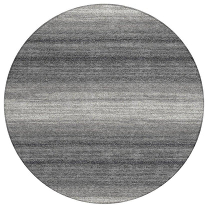 LOOMLAN Rugs Nira Gray Washable Indoor-Outdoor Rug