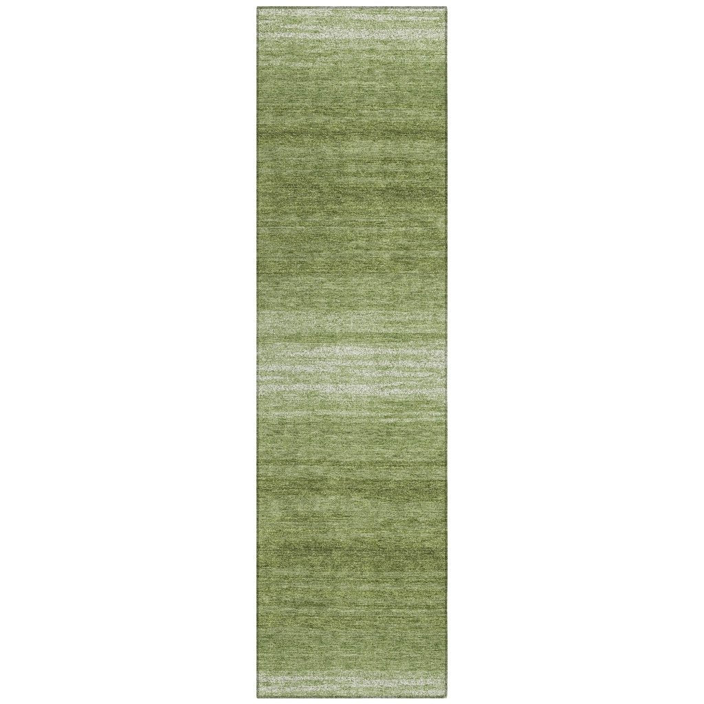LOOMLAN Rugs Nira Green Washable Indoor-Outdoor Rug