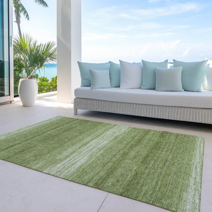 LOOMLAN Rugs Nira Green Washable Indoor-Outdoor Rug