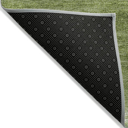 LOOMLAN Rugs Nira Green Washable Indoor-Outdoor Rug