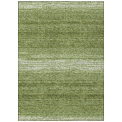 LOOMLAN Rugs Nira Green Washable Indoor-Outdoor Rug