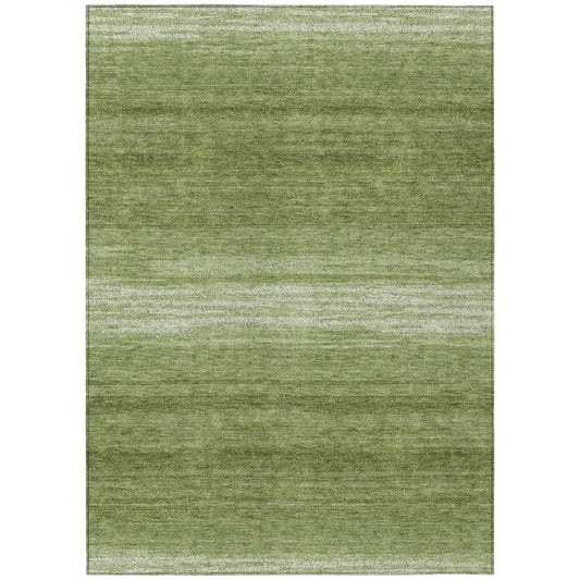 LOOMLAN Rugs Nira Green Washable Indoor-Outdoor Rug