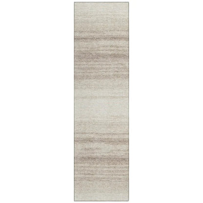 LOOMLAN Rugs Nira Ivory Washable Indoor-Outdoor Rug