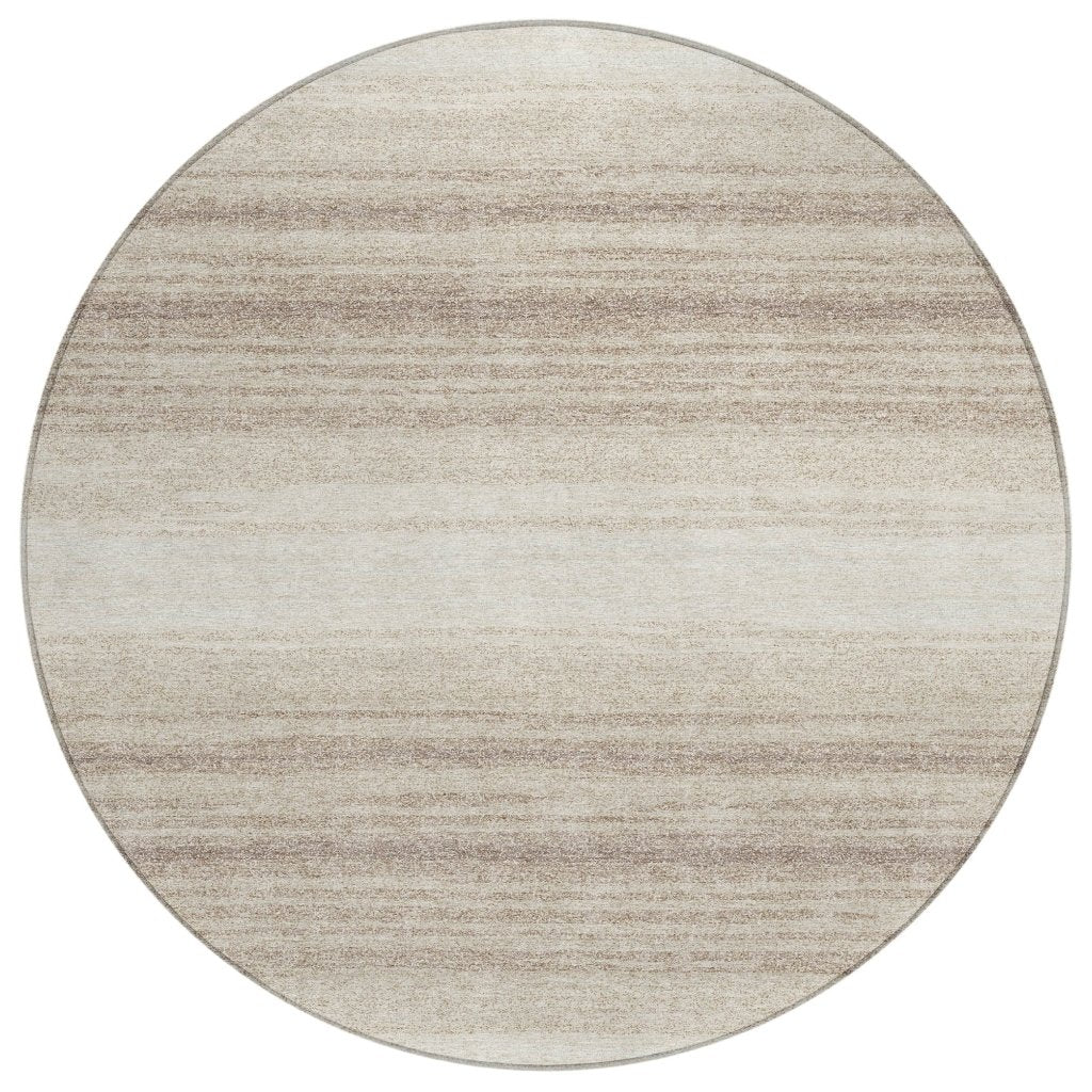 LOOMLAN Rugs Nira Ivory Washable Indoor-Outdoor Rug