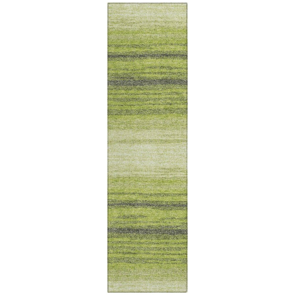 LOOMLAN Rugs Nira Lime Washable Indoor-Outdoor Rug