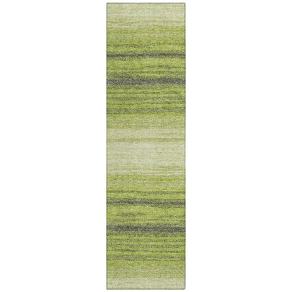 LOOMLAN Rugs Nira Lime Washable Indoor-Outdoor Rug