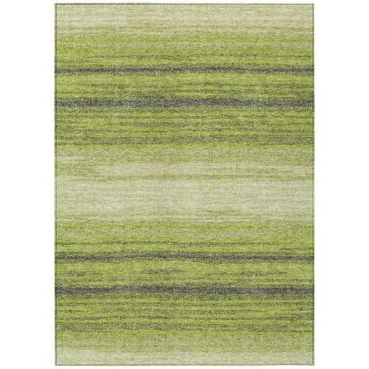 LOOMLAN Rugs Nira Lime Washable Indoor-Outdoor Rug