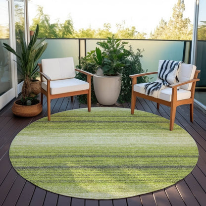 LOOMLAN Rugs Nira Lime Washable Indoor-Outdoor Rug