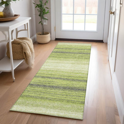 LOOMLAN Rugs Nira Lime Washable Indoor-Outdoor Rug