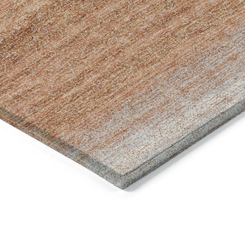 LOOMLAN Rugs Nira Orange Washable Indoor-Outdoor Rug