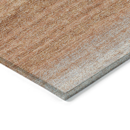 LOOMLAN Rugs Nira Orange Washable Indoor-Outdoor Rug