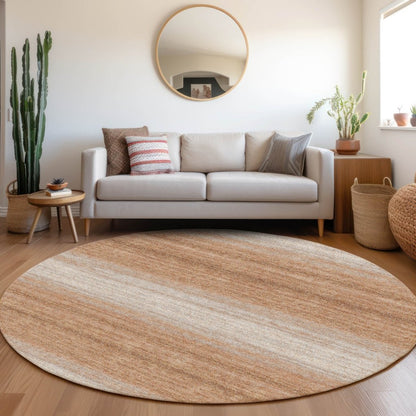 LOOMLAN Rugs Nira Orange Washable Indoor-Outdoor Rug