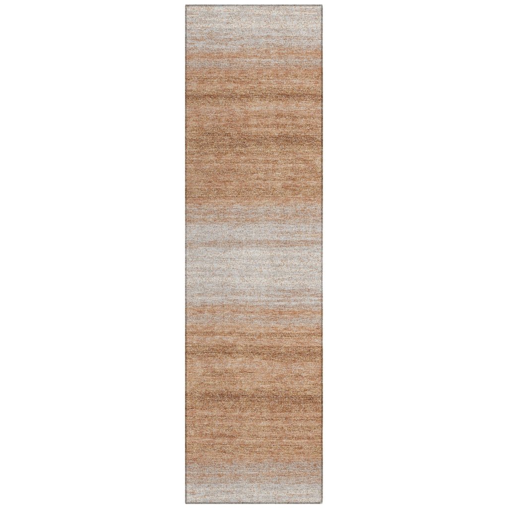 LOOMLAN Rugs Nira Orange Washable Indoor-Outdoor Rug