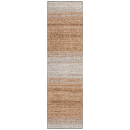 LOOMLAN Rugs Nira Orange Washable Indoor-Outdoor Rug