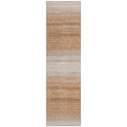 LOOMLAN Rugs Nira Orange Washable Indoor-Outdoor Rug