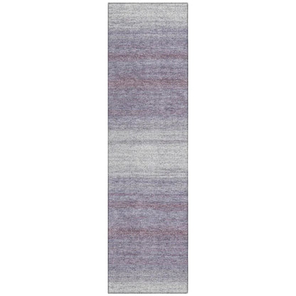 LOOMLAN Rugs Nira Purple Washable Indoor-Outdoor Rug