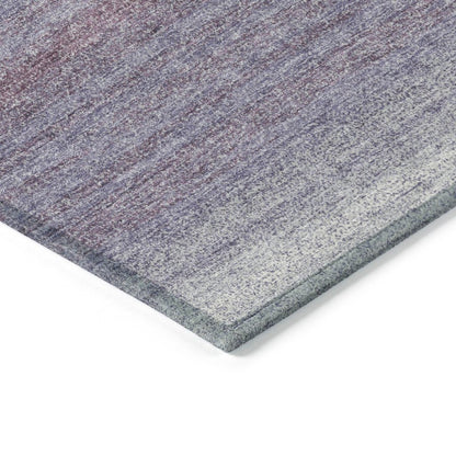 LOOMLAN Rugs Nira Purple Washable Indoor-Outdoor Rug