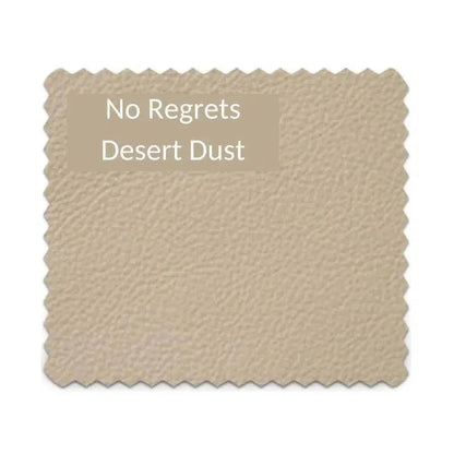 No Regrets  Grain Leather Couch High Back Made the USA