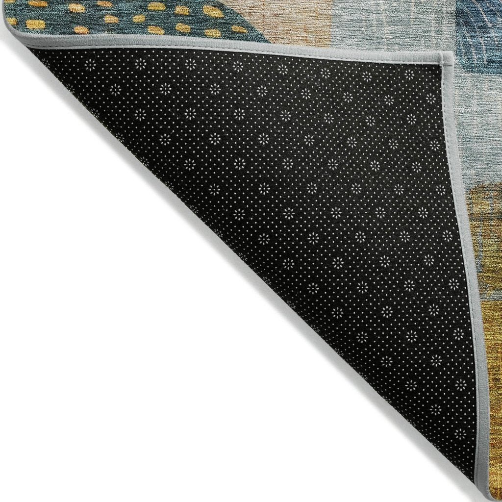 LOOMLAN Rugs Noel Green Washable Indoor-Outdoor Rug