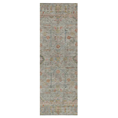LOOMLAN Rugs Nora Brown Washable Indoor-Outdoor Rug