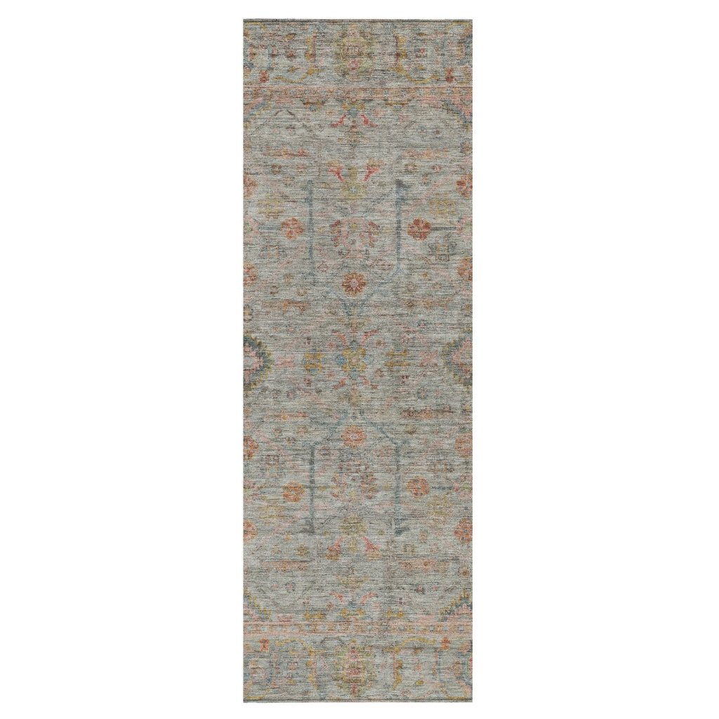 LOOMLAN Rugs Nora Brown Washable Indoor-Outdoor Rug