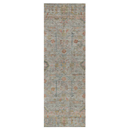 LOOMLAN Rugs Nora Brown Washable Indoor-Outdoor Rug