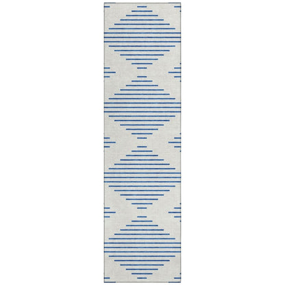 LOOMLAN Rugs Norelia Ivory Washable Indoor-Outdoor Rug