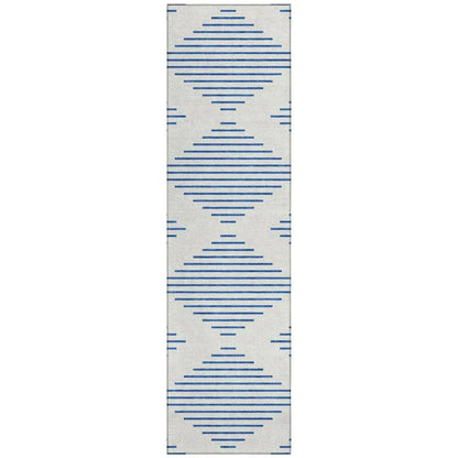 LOOMLAN Rugs Norelia Ivory Washable Indoor-Outdoor Rug