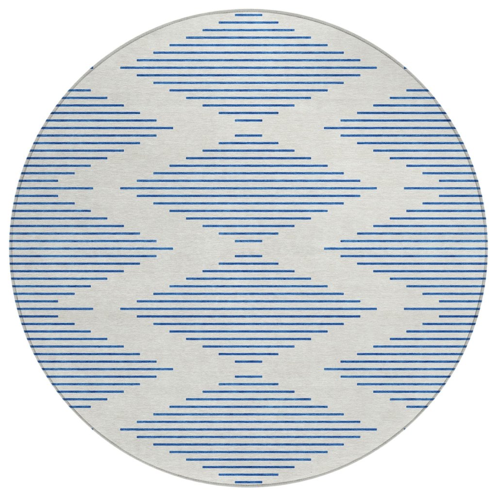 LOOMLAN Rugs Norelia Ivory Washable Indoor-Outdoor Rug