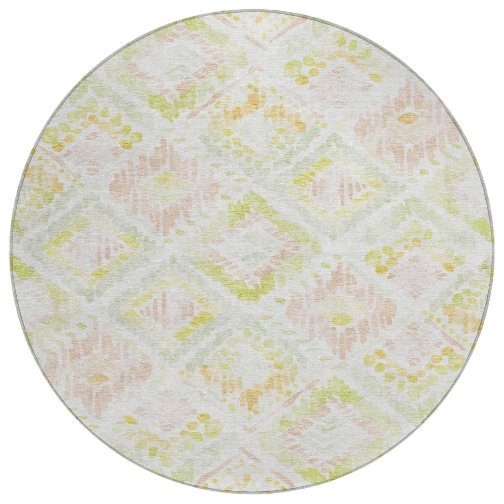 LOOMLAN Rugs Nova Pink Washable Indoor-Outdoor Rug