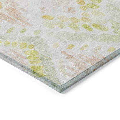LOOMLAN Rugs Nova Pink Washable Indoor-Outdoor Rug