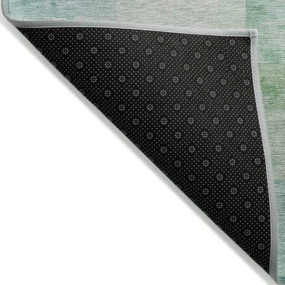 LOOMLAN Rugs Novanta Blue Washable Indoor-Outdoor Rug