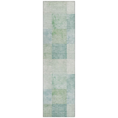 LOOMLAN Rugs Novanta Blue Washable Indoor-Outdoor Rug