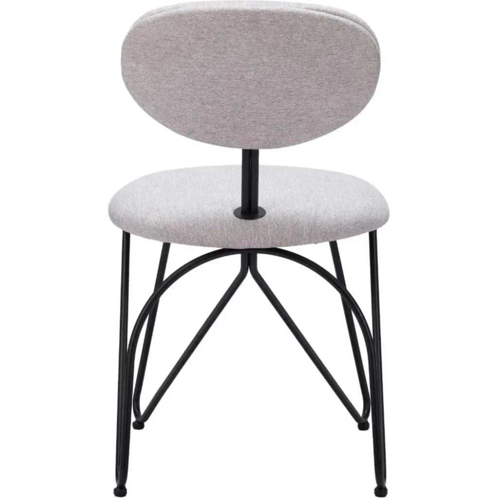 Novi Performance Fabric Armless Dining Chair 2PC - LOOMLAN - Zuo Modern - Dining Chairs