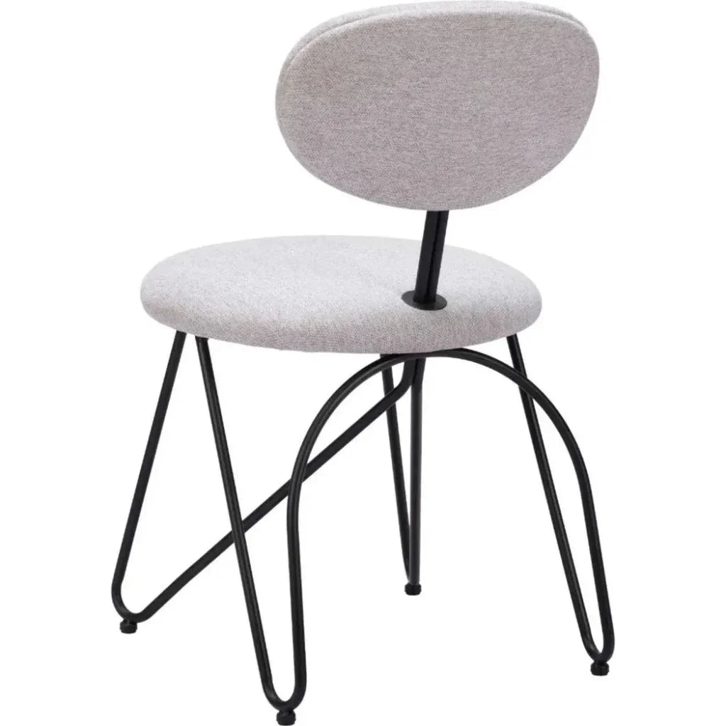Novi Performance Fabric Armless Dining Chair 2PC - LOOMLAN - Zuo Modern - Dining Chairs