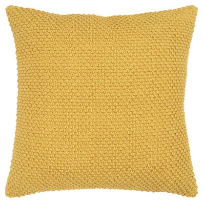 Nubby Retro Throw Pillow With Down Insert