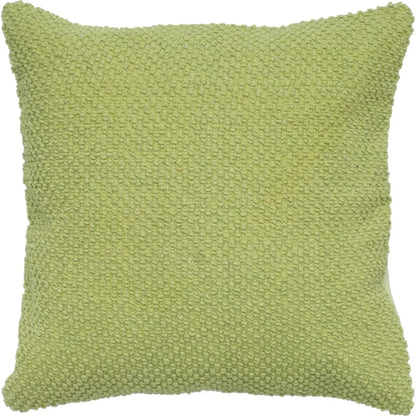 Nubby Retro Throw Pillow With Down Insert