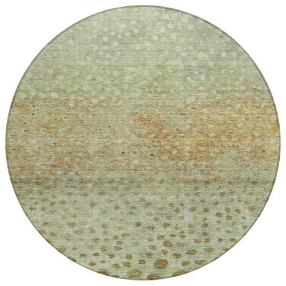 LOOMLAN Rugs Nuvane Aloe Washable Indoor-Outdoor Rug