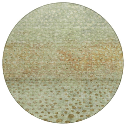 LOOMLAN Rugs Nuvane Aloe Washable Indoor-Outdoor Rug