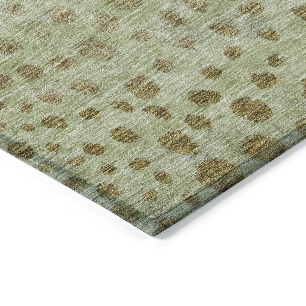 LOOMLAN Rugs Nuvane Aloe Washable Indoor-Outdoor Rug