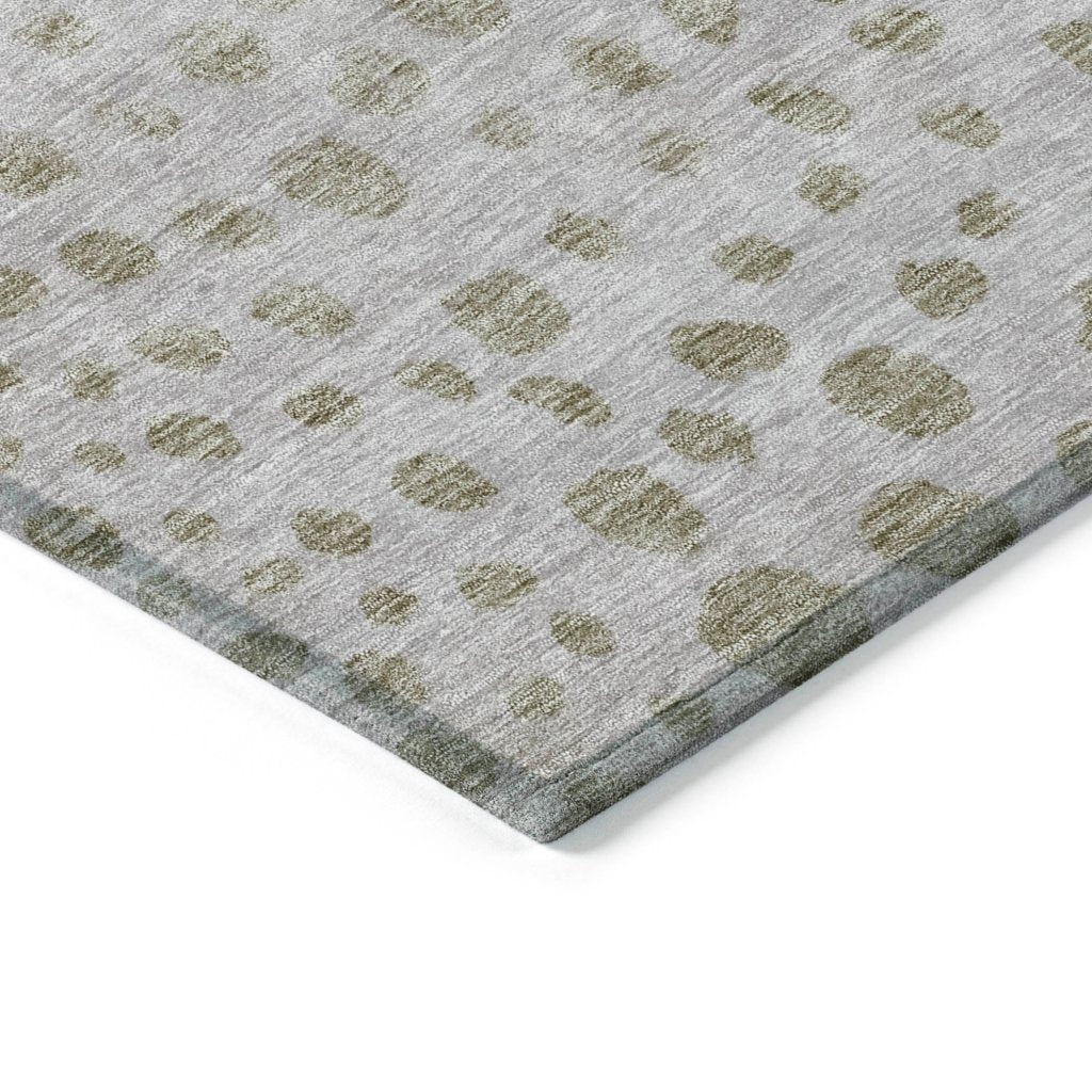 LOOMLAN Rugs Nuvane Taupe Washable Indoor-Outdoor Rug