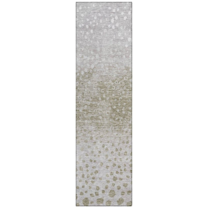 LOOMLAN Rugs Nuvane Taupe Washable Indoor-Outdoor Rug