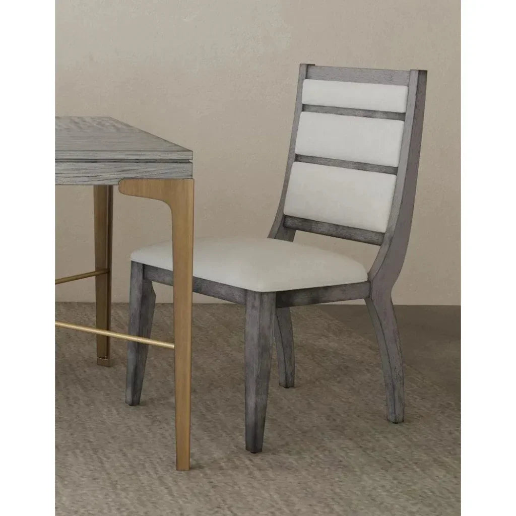 Bassett Mirror Nylah Fabric Armless Dining Chair (Set Of 2)